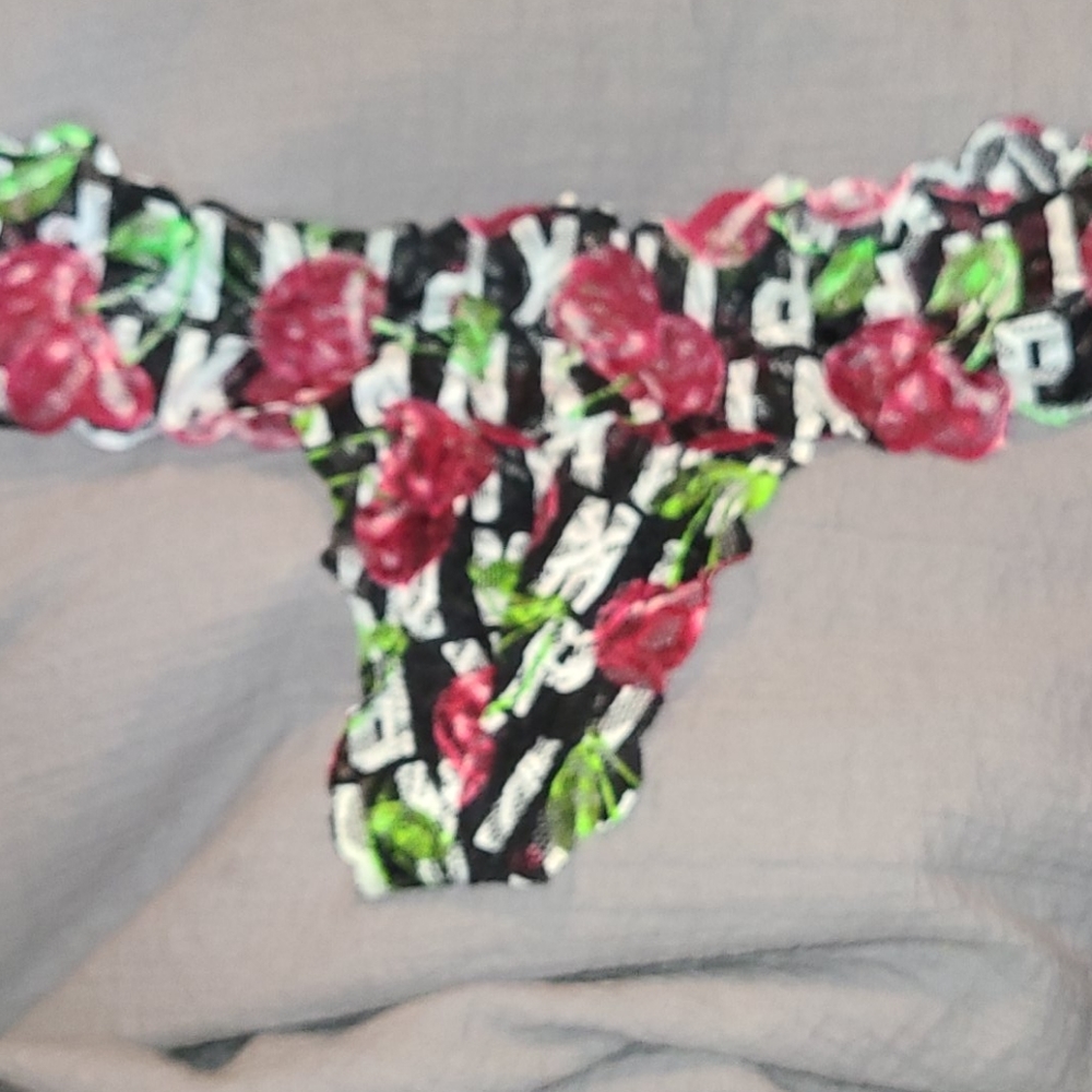 Pink Extra Low Rise Thong